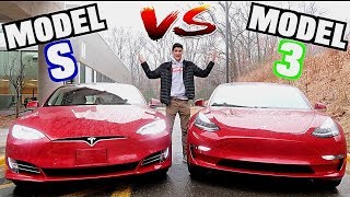 Tesla Model 3 vs Tesla Model S Comparison Which Should You Buy [upl. by Haem653]