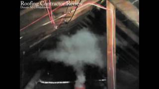 Attic Roof Ventilation  Smoke Test [upl. by Alleuqcaj]