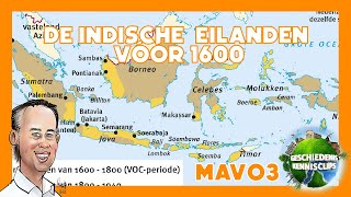 Nederland amp Indonesië  De Indische eilanden vóór 1600  Mavo3 [upl. by Merwyn]