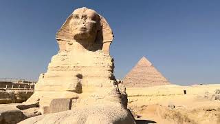 Tour of Egyptian Sphinx and Pyramids in Giza Egypt  March 2024 [upl. by Karoly]