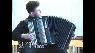 Scarlatti Sonata F Major K107 L474 CLASSICAL Accordion music Orlov Скарлатти Орлов баян [upl. by Florentia]