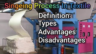 What Is Singeing In Textile Types of Singeing Process [upl. by Adachi655]