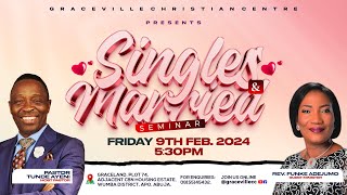 SINGLES amp MARRIED SEMINAR WITH REV FUNKE ADEJUMO [upl. by Bocoj]