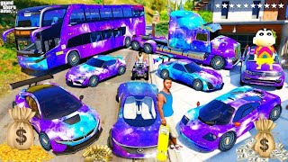 FRANKLIN TOUCH ANYTHING BECOME GOLD  EVERYTHING IS FREE IN GTA 5 [upl. by Tteragram222]