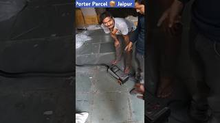 🤬 Porter Me Parcel 📦 Huaa Kharab  Porter Parcel Delivery Jaipur  Aj Ride Vlog [upl. by Ajed713]