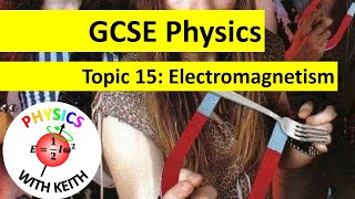 GCSE Physics Topic 15 Electromagnetism summary [upl. by Aida]