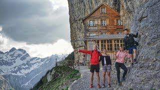 Wanderung zum Berggasthaus AescherWildkirchli im Appenzellerland  Backpacking Schweiz  VLOG 64 [upl. by Lecroy62]