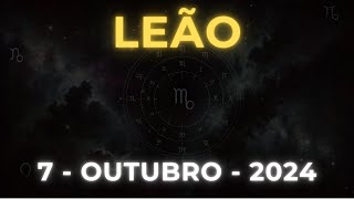 Horóscopo do Dia LEÃO 7 de Outubro de 2024 [upl. by Haliek]