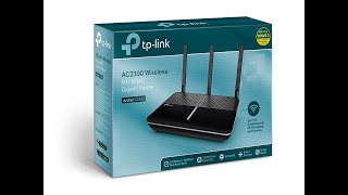 How to Configure TPLINK Archer C2300 v1 MUMIMO Gigabit WiFi Router AC2300 [upl. by Elonore]