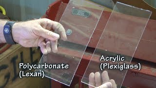 Choosing Lexan or Plexiglass for your Aircraft [upl. by Eerized]