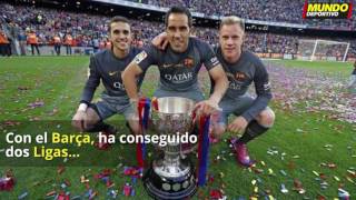 Claudio Bravo dice adiós al Barça [upl. by Venable]