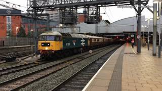 47593 amp 47712  Statesman Rail 1Z27 Appleby to Hull 23092020 [upl. by Semaj489]