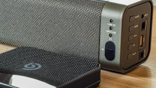 SOUNDBAR amp TV BOX By Bomaker  ODINE I amp Box TV A8 [upl. by Bonina532]