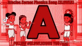 🔤 Gracies Corner Phonics Song Slowed 🎶 [upl. by Ahsinad]