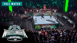 Intercontinental Championship SixPack Ladder Match WWE 2K24 MODO UNIVERSO WrestleMania Full Match [upl. by Vandervelde902]