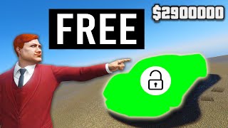 Get A FREE 2000000 Car  GTA 5 Money Glitch Dont Need It [upl. by Benisch]