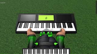 Playing Grisly Reminder in Roblox  Piano Keyboard v11 [upl. by Arammahs]