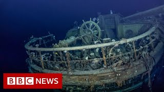 Underwater robots find Shackletons Endurance shipwreck in Antarctic  BBC News [upl. by Alaster]