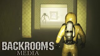 We Tried Out The BACKROOMS MEDIA Brand New BACKROOMS GAME [upl. by Noiro]