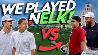 We Played The Nelk Boys In A Match In The Bahamas  Hogan Molthan [upl. by Cheatham31]