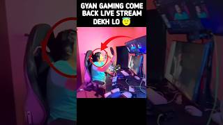 Come Back Gyan Bhai 😥 Live stream 🥺 ParkingGamer GyanGaming freefire gyangaminglive shots [upl. by Ahsieka]