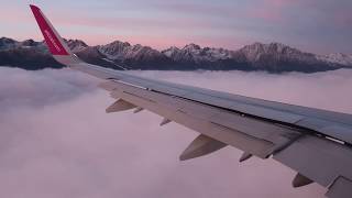 Landing at PopradTatry in a Wizz Air UK A321 [upl. by Harding]