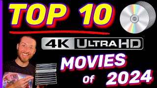 TOP 10 4K UltraHD Blu Ray Movie Releases of 2024 so far Countdown of BEST Image amp Sound Quality 4Ks [upl. by Scherman]