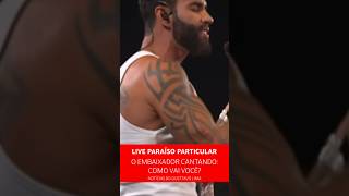 Gusttavo Lima cantando Como vai você Live Paraíso Particular gusttavolima paraisoparticular [upl. by Leverick608]