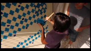 Stencil101 Decor How to stencil a pattern on your wall with Ed Roth of Stencil1 [upl. by Latona]