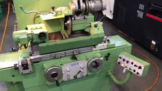 OVERBECK 400R universal cylindrical grinder  Universal Rundschleifmaschine marcelsmaschinench [upl. by Gudrin576]