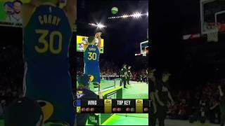 STEPHEN CURRY FULL 3 POINTS CHALLENGE 🏀 nba basketball nbaplayoffs lebronjames viral skills [upl. by Anaynek]