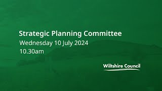 Strategic Planning Committee 10 July 2024 1030am [upl. by Dunn357]