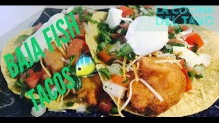 How To Make Baja Fish Tacos [upl. by Halsted84]