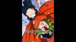 Gawain vs Percival anime sevendeadlysins fourknightsoftheapocalypse animeedit [upl. by Afaw]