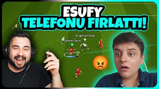 ESUFY KENDİ KENDİNİ KIŞKIRTTI😂 TELEFONU FIRLATTI GSARA HARİKA GOL eFootball Mobile 2025 [upl. by Mckenna]