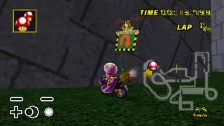 【MKW CT WR】 Castle of Time Glitch  47357  Enzo [upl. by Giffard]