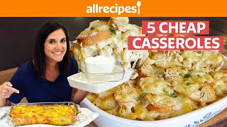 5 Cheap and Easy Casseroles Dishes  AllRecipes [upl. by Giustino]