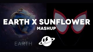 Earth x Sunflower Mashup  Post Malone Lil Dicky Swae Lee [upl. by Poland]