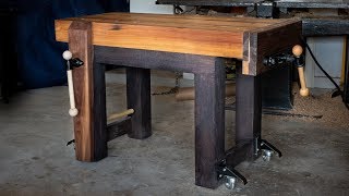 How To Build a Woodworking Workbench [upl. by Mota369]