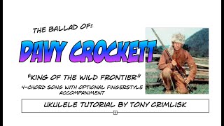 Davy Crockett  quotKing of the Wild Frontierquot [upl. by Nashom859]