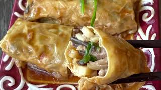 Braised bean curd rolls [upl. by Mellman]