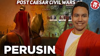 Perusine War  Octavian in Crisis Kings and Generals reaction [upl. by Cire242]