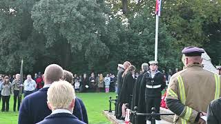 Remembrance Sunday Cowes Isle of Wight 10th November 2024 [upl. by Tehcac]