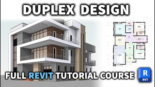 Autodesk Revit Architecture 2024 Full Beginners Tutorial Course [upl. by Verile]