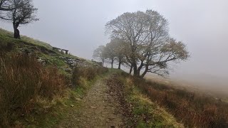 Brinscall to Rivington Pike Tower Chorley Fell Running 19102024 [upl. by Einhpets]