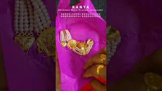 kanyajewellery goldplated jewellery Whatsapp No  9883310935 9932420103 9883486604 9382322826 [upl. by Leaper]