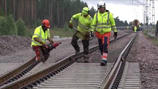 Hallsberg–Degerön en presentation av järnvägsbygget  Trafikverket [upl. by Nifares]