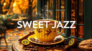 Elegant Fall Jazz Playlist amp Sweet Bossa Nova  Cafe Background Music for Relax Calm [upl. by Nnylyrehc]