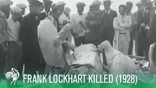 Former Indianapolis 500 Winner Frank Lockhart Killed in Crash 1928  Sporting History [upl. by Kendyl]