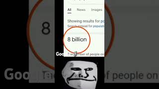 World population vs Google downloader comparison 🗿🖤🇮🇳youtubeshorts [upl. by Ahseik]